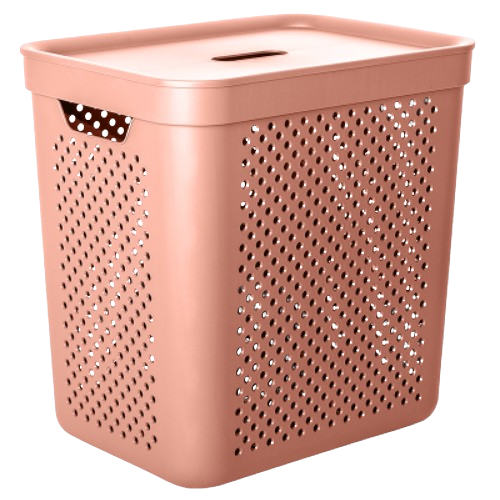 Кошик для білизни 35л карамель Simple Алеана Житомир - изображение 1