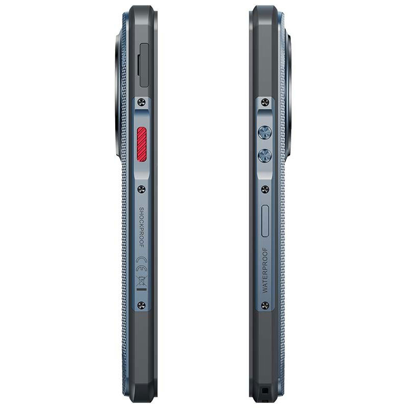 Смартфон Oukitel WP35 5G 6.6" FHD+ /8GB/256GB MTK6100+ /11000mAh /64+32Мп/ IP69K /NFC Grey Вінниця - фото 8