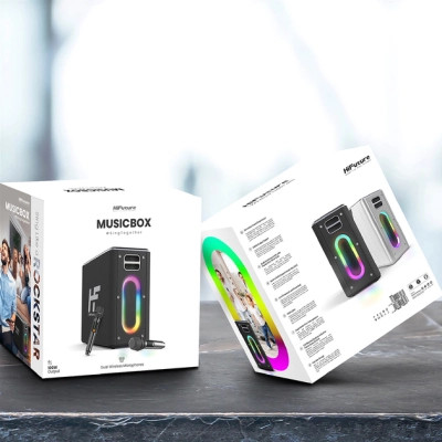 Акустична система HiFuture MusicBox 100W Silver (musicbox.silver) Вінниця - фото 9