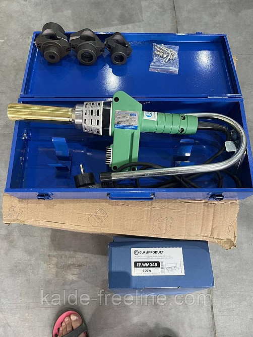 Паяльник для PPR труб EUROPRODUCT, 900W 20/32mm Харків - фото 1