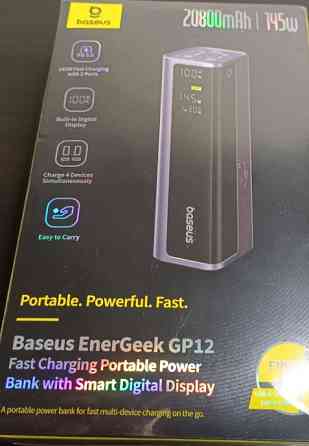 PowerBank BASEUS 145W ПОТУЖНИЙ Павербанк для Ноутбука MacBook PRO AIR Киев