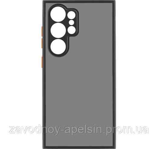 Samsung S23 Ultra S918 Чехол матовый Защита камеры (TPU+PC) Одесса