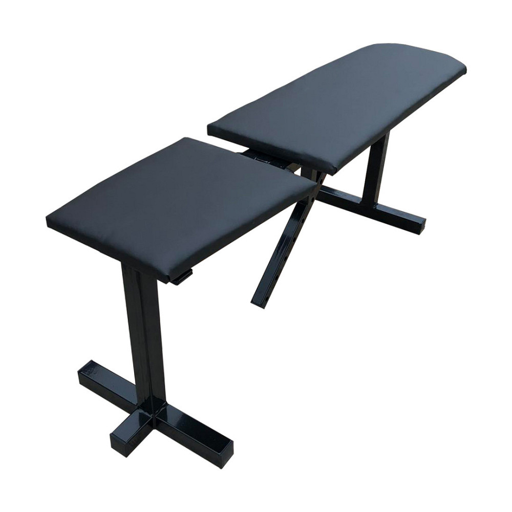 Скамья для жима регулируемая 40 на 40 мм черная без стоек Киев - изображение 1