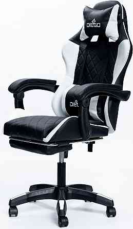 Крісло геймерське DIEGO AERO Black-White Київ