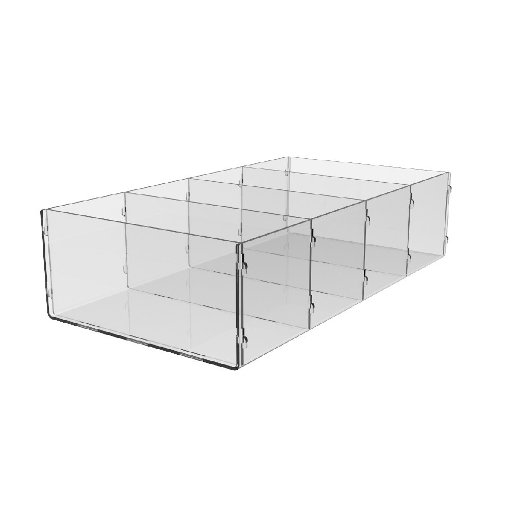 Коробка акриловая EKOSTAR 4 ячейки 415х200х100 Киев - изображение 1