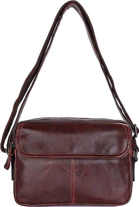 Сумка мужская Vintage 14558 из натуральной кожи Коричневая Киев - изображение 10