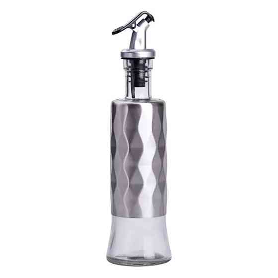 Пляшка для олії з дозатором 300 мл скляна пляшка для оливкової та соняшникової олії HP-1361 Коломия