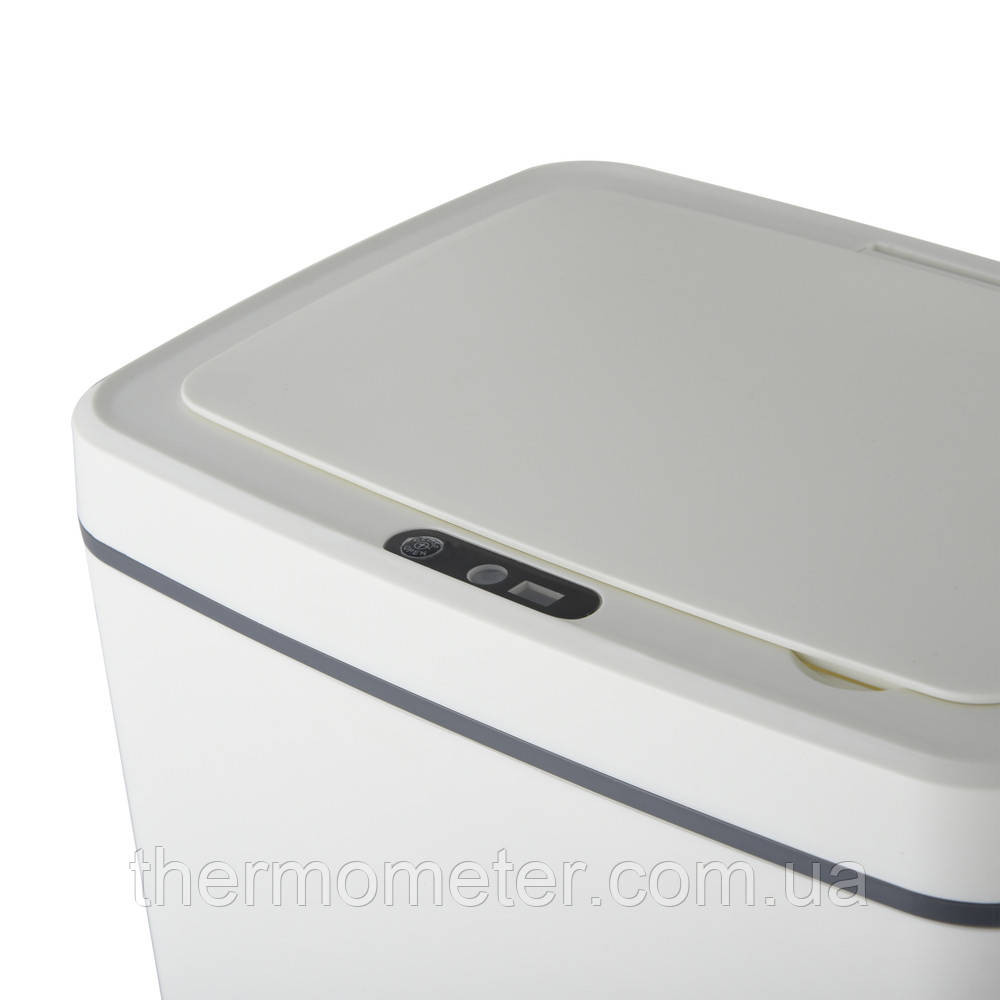 Мусорное ведро сенсорное прямоугольное Mixxus WAVE-TC0110 White 10 л цвет белый (MI7073) Киев - изображение 12