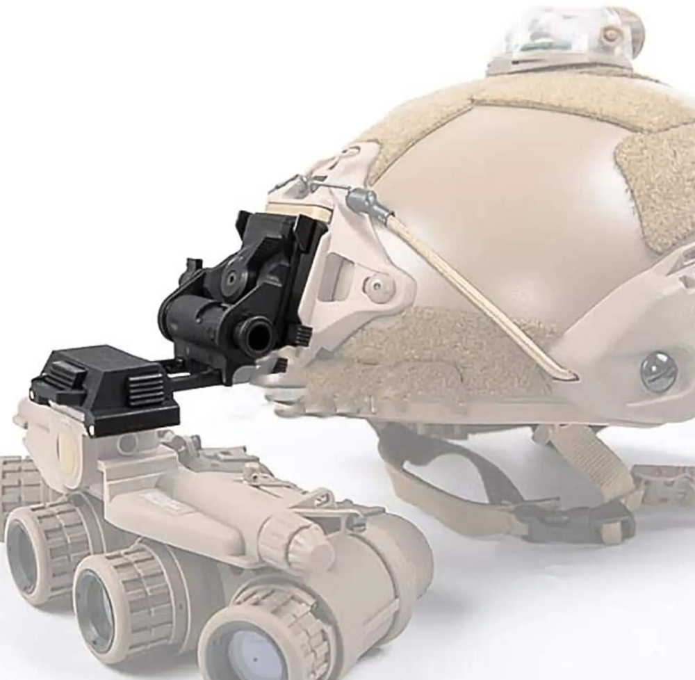 Держатель кронштейн FMA L4G24 для прибора ночного видения на шлеме Черный Винница - изображение 3