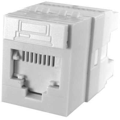 Модуль Keystone RJ45 UTP кат. 6, DG+, white Molex (KSJ-00018-02) Винница - изображение 1