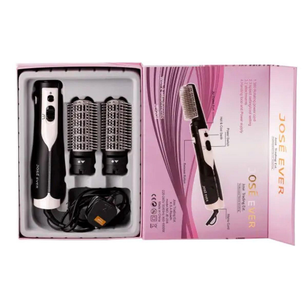 Фен стайлер для волосся 2 в 1 Sokany JE204 1000 Вт Київ - фото 6