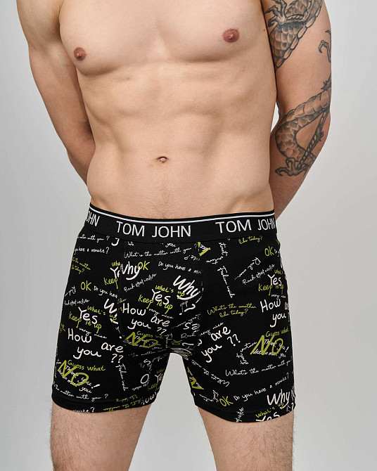 Боксеры мужские Tom John - Мелкие надписи 2200-14 L Киев - изображение 7