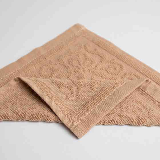 Кухонная жаккардовая салфетка GM Textile 25х25см 380 г/м2 (Бежевый) Сумы