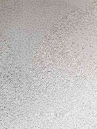 Шпалери метрові вінілові на флізелін Marburg Villa Romana абстракція геометрія білі сріблясті Київ