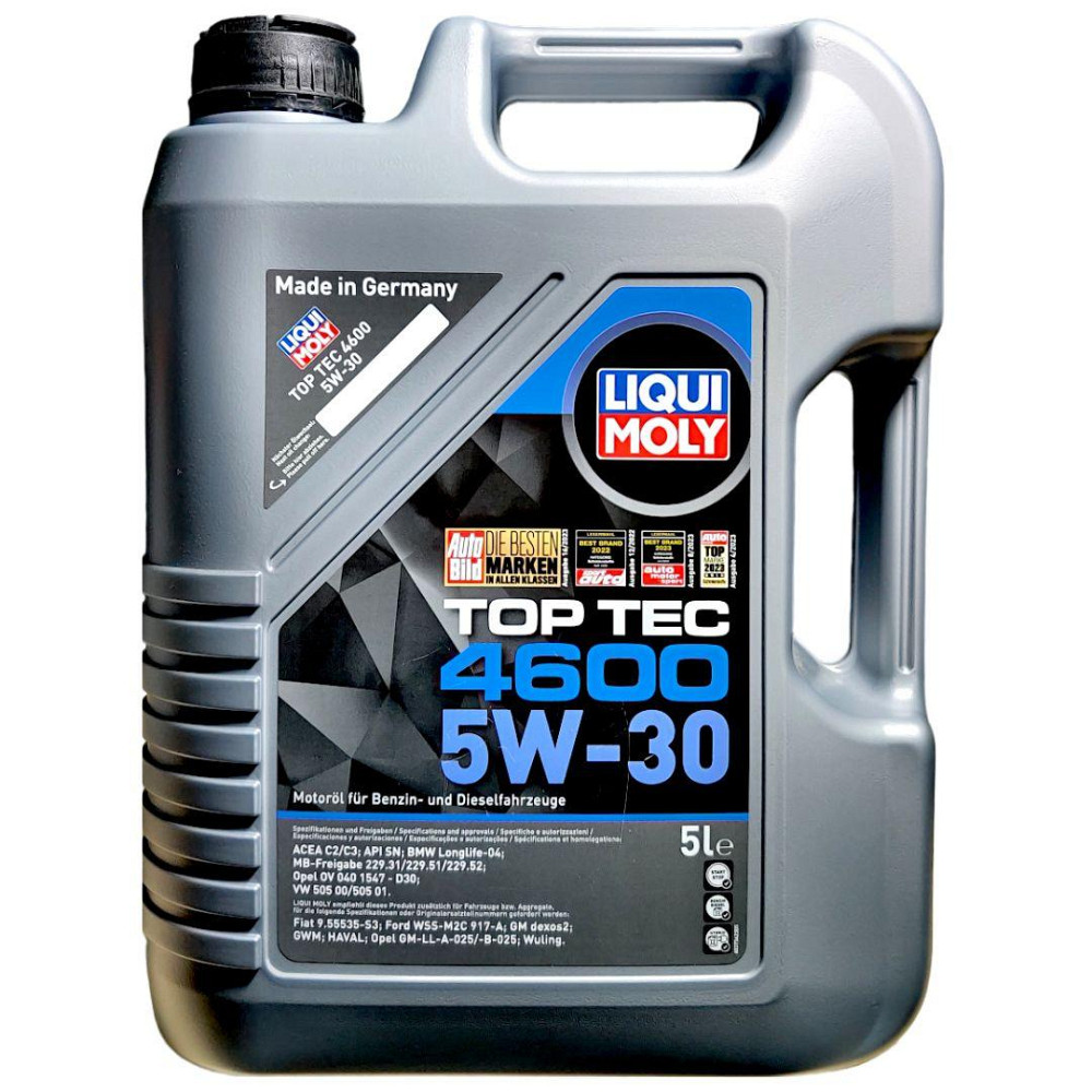 Масло Top Tec 4600 5W-30, 5л Ковель - изображение 1