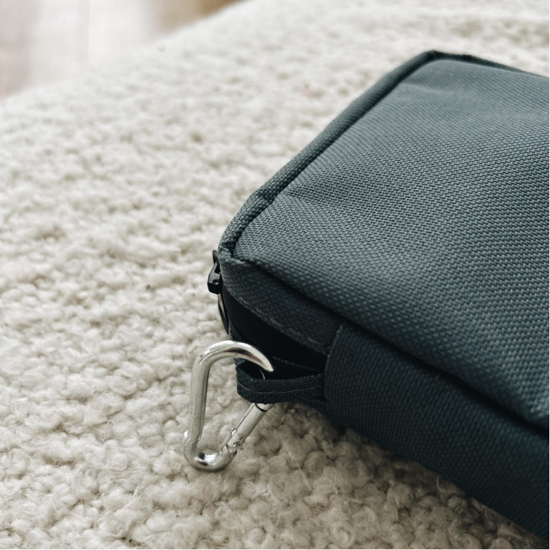 Дорожный органайзер для зарядок 18x12x3,5 см (Серый) Сумы - изображение 3