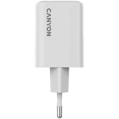 Зарядний пристрій Canyon CU45CC GaN 45W 2xPD EU White (CNS-CUW45CC) Вінниця