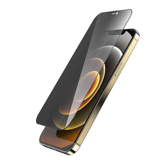 Захисне скло HOCO Full screen HD privacy protection tempered glass set for iP12 Pro Max (25PCS)(G11) Black Одеса