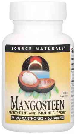 Мангостин Source Naturals Mangosteen 75mg 60 таб Київ