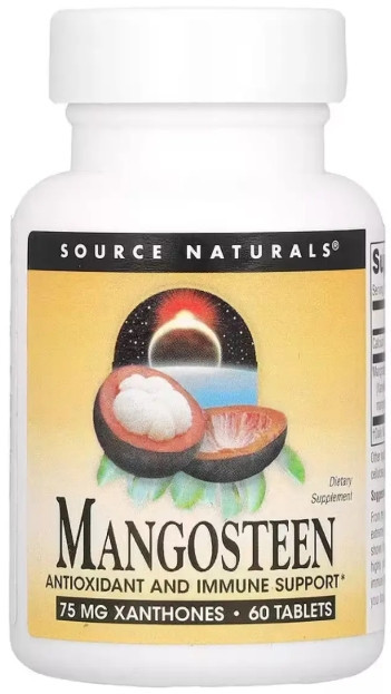 Мангостин Source Naturals Mangosteen 75mg 60 таб Київ - фото 1