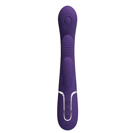 Вибратор с стимулятором клитора PRETTY LOVE - Shonia Dark Purple 3 in 1, BW-500041-2 Sex Aura Киев