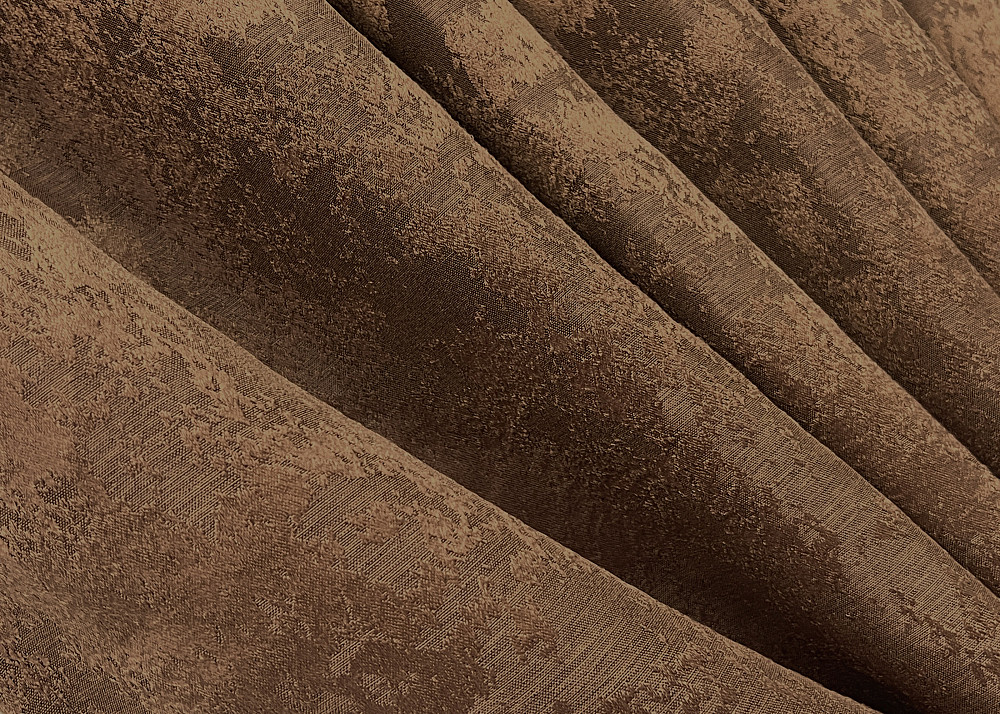 Комплект коротких штор VR-Textil Жаккард Sultan XO № 1827ш Коричневый 130х170 см 2 шт (35-0425) Киев - изображение 5