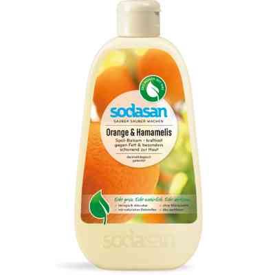 Засіб для ручного миття посуду Sodasan органічний Апельсин 500 мл (4019886025560) Вінниця
