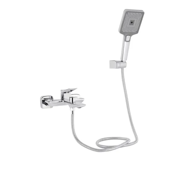 Змішувач для ванни Qtap Presto з душовим гарнітуром QTPRE259CRM45574 Chrome Київ