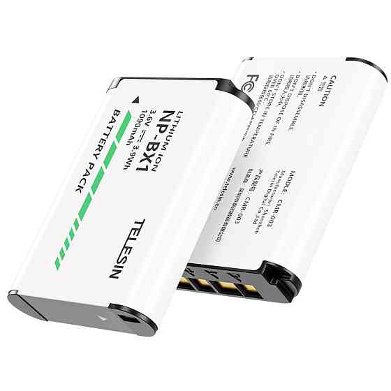 Акумулятор Sony NP-BX1 Telesin CMR-003 Київ