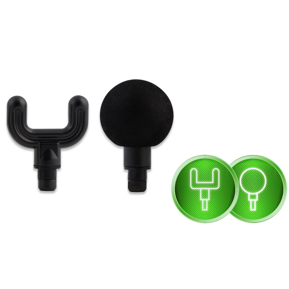 Массажный пистолет многофункциональный + 5 насадок NS-502 Neo-Sport черный Киев - изображение 5