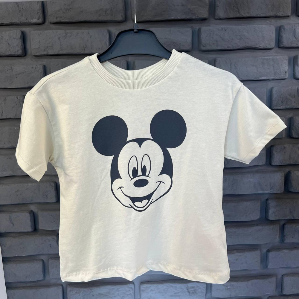 Дитяча Футболка з Мікі Маус LC Waikiki Бежева 3-4р (98-104см) пакунок малюка Киев - изображение 1