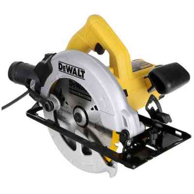 Дисковая пила DeWALT 1350 Вт, диск 184х16 мм, 3.66 кг, кейс (DWE560K) Винница