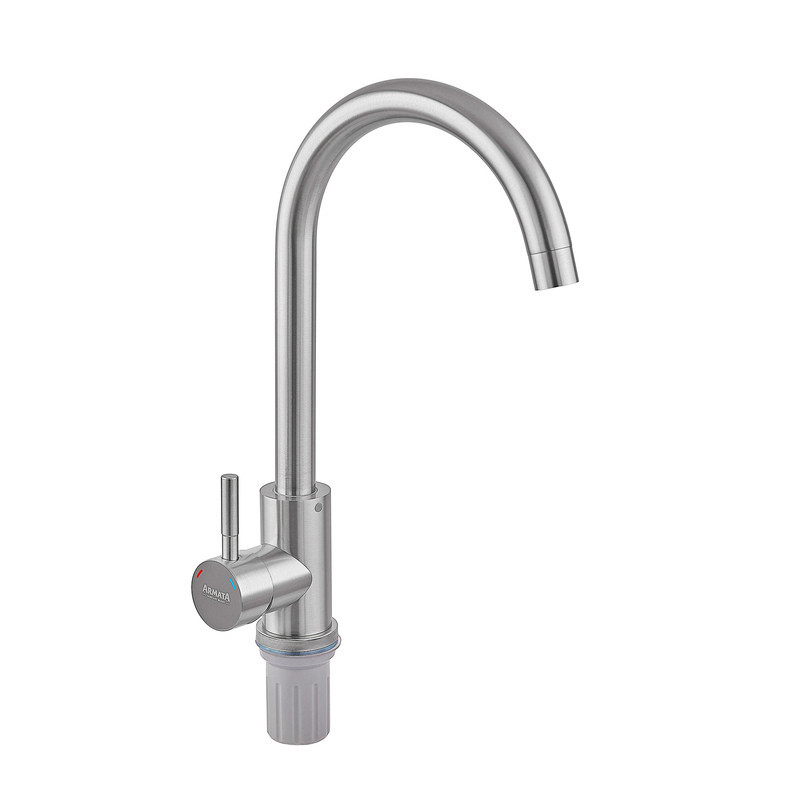 Кухонний змішувач Armata SUS-011(N) з нержавіючої сталі без підведення (CH6485) Харків - фото 6