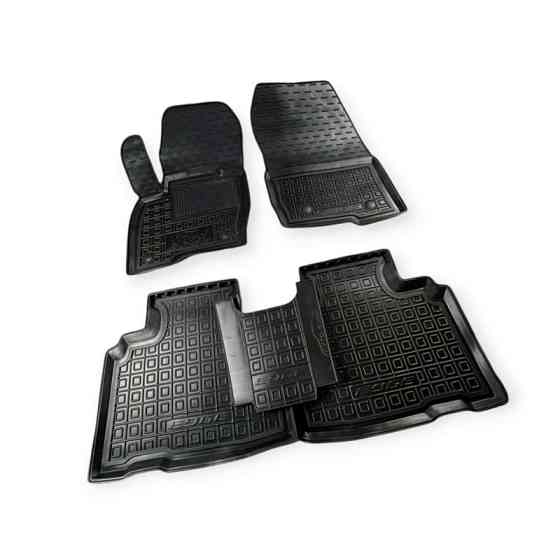 Коврики Форд edge 2014-> борт 2,5см, с перемычкой салона Мукачево