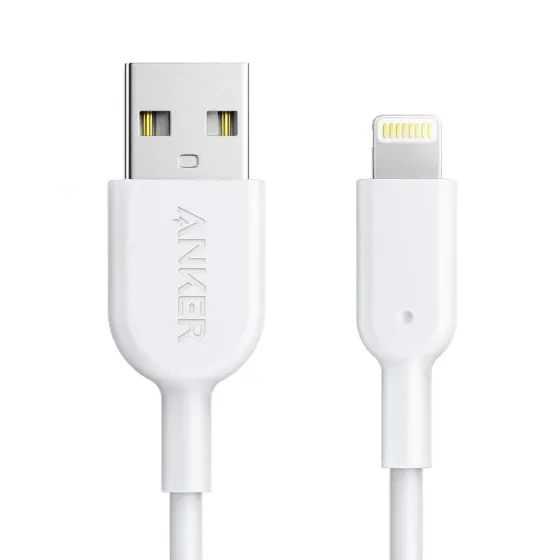 Кабель зарядний Anker USB - Lightning 3м Луцьк
