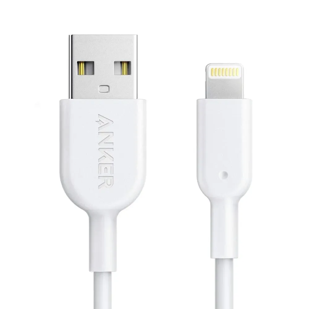Кабель зарядний Anker USB - Lightning 3м Луцьк - фото 1