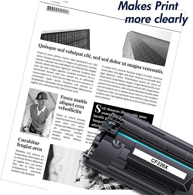 Сумісний тонер-картридж VICTONER 26X для HP CF226X 26A CF226A Laserjet Pro MFP M426fdn M426fdw M426dw M402dn M402dw M402n M426 M40 Київ - фото 3