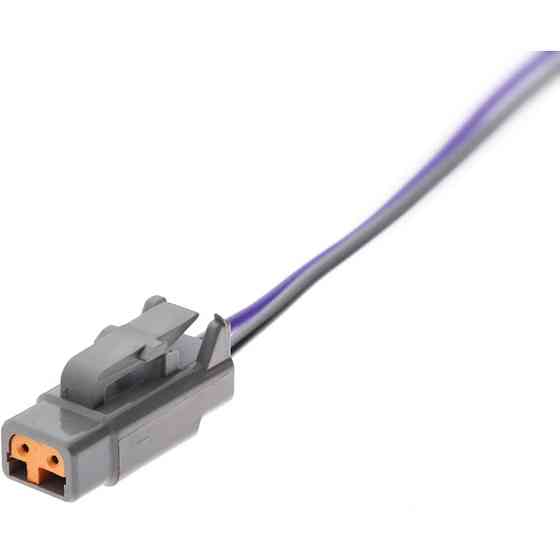 Разьем коннектор с проводом, 2-кон., Спецтехника И Грузовые Авто,  DTM06-2S,  DEUTSCH Америка, CAT, JCB, MAN Киев