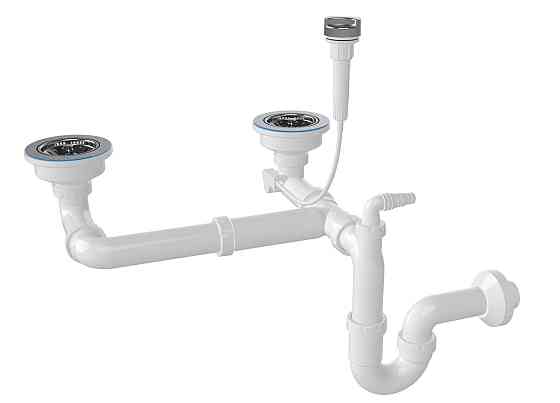 Євросифон-автомат подвійний для граніту NOVA (1199-070) Коломия