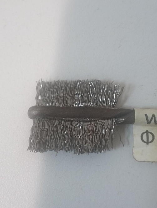 Йоржик дротяний жорсткий плоский N920 загальною довжиною 100мм довжиною йоржика 20мм шириною (діаметром) 20мм 20 Киев - изображение 2