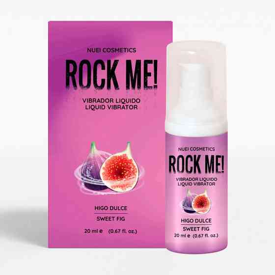 Рідкий вібратор смак: солодкий інжир ROCK ME!, 20 мл Nuei (Іспанія) Sex Aura Київ
