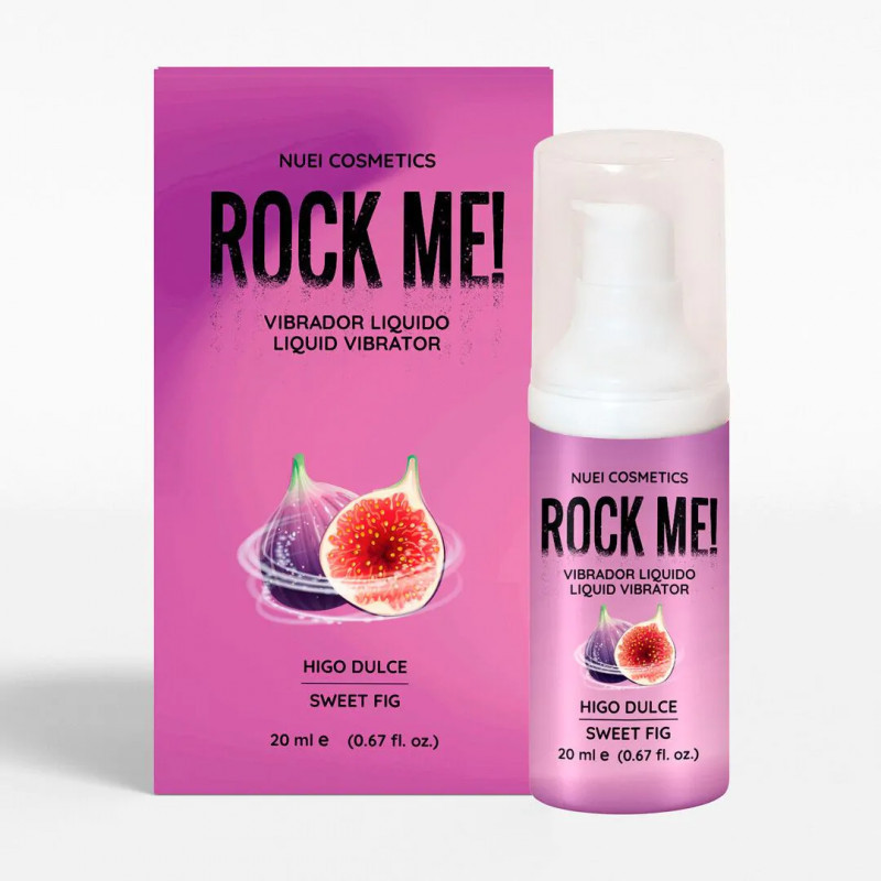 Рідкий вібратор смак: солодкий інжир ROCK ME!, 20 мл Nuei (Іспанія) Sex Aura Київ - фото 1