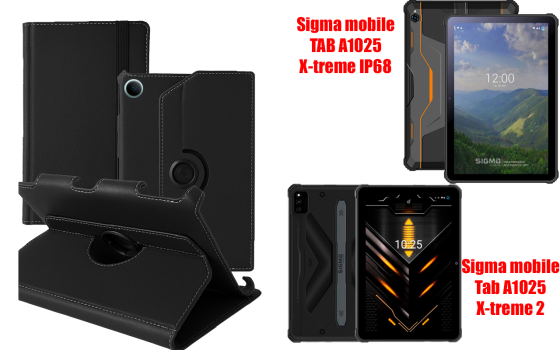 Чохол Spinner360 для планшета Sigma mobile Tab A1033 X-treme 2, колір Klasika Київ