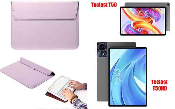 Чехол-конверт VitoCase для Teclast T50, T50HD, с функцией подставки для планшета Фиолетовый Киев