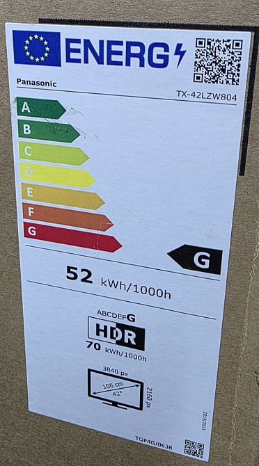 Телевізор PANASONIC OLED TX-LZW804 Original Київ - фото 3