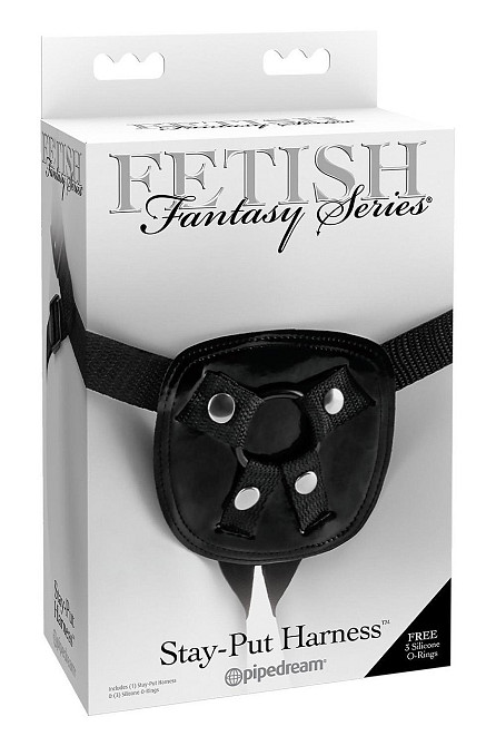 Трусики для страпона Pipedream Fetish Fantasy Series Stay-Put Harness чорні Sex Aura Київ - фото 7