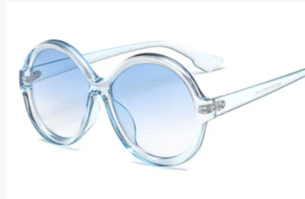 Окуляри сонцезахисні круглі блакитні Avatar Київ - фото 1