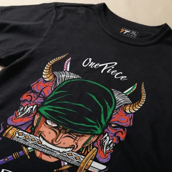 Футболка для подростка мальчика с принтом Ван Пис Зоро Ророноа Размер 160 Anime10110 Днепр