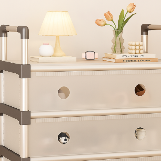 Тумба металлическая в прихожую 4 полки XL-1336 / Органайзер для обуви / Стеллаж для обуви / Полка для хранения Киев