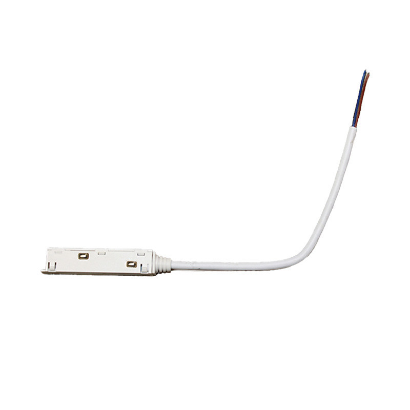 Коннектор для трековой рейки выводной, белый Днепр - изображение 1